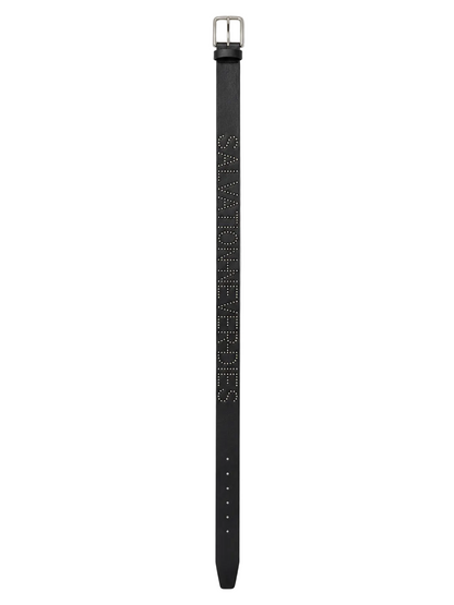 SALVATION NEVER DIES STUDDED BELT (BLK)